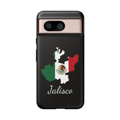 Jalisco Mexico Flag Map Phone Case | Mexican American Pride Tough Case for iPhone & Samsung