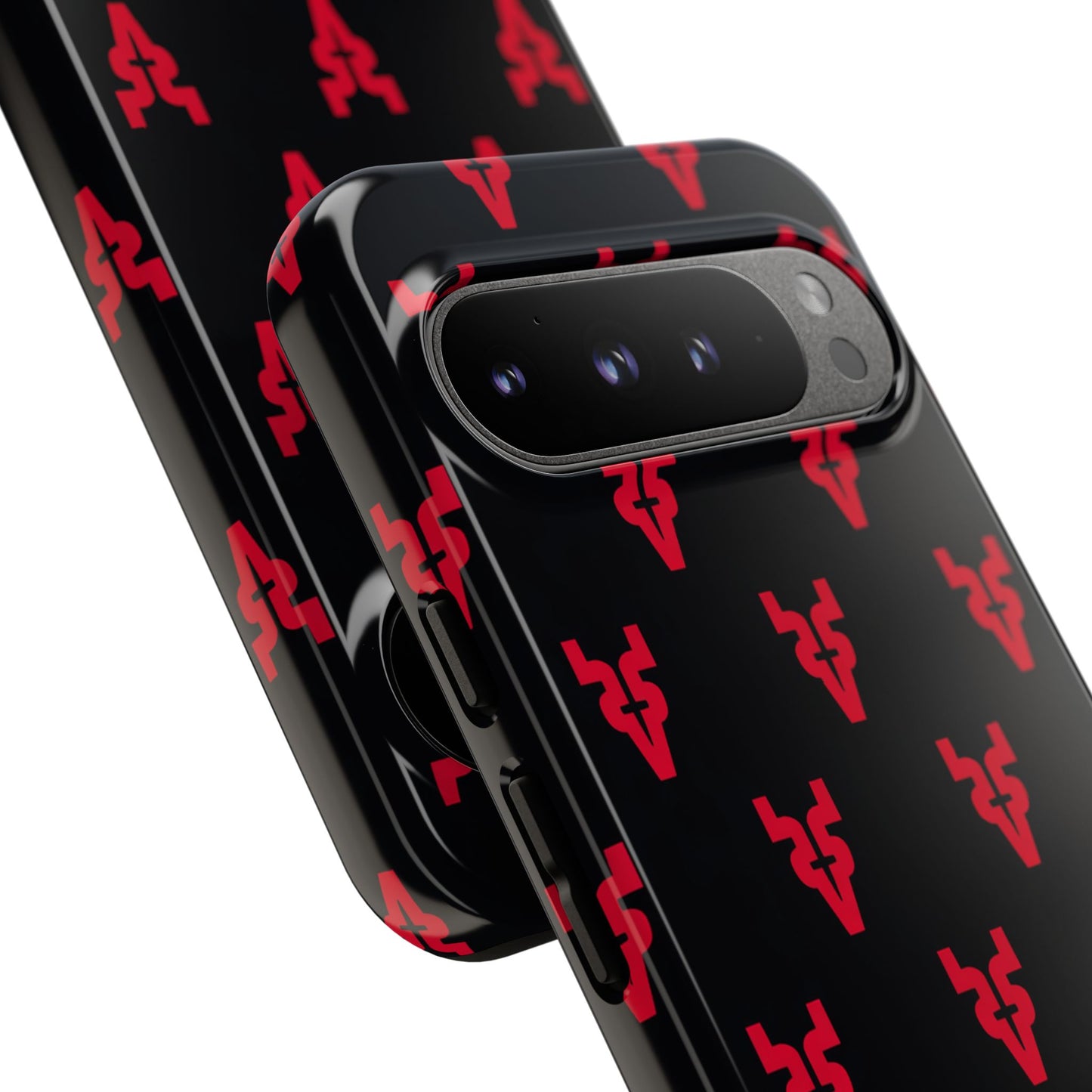 Mazatlán Bull Phone Case – Black Red Streetwear Tough Shockproof Cover
