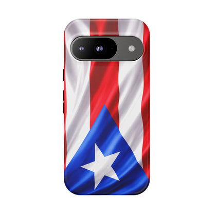 Puerto Rico Flag Phone Case | Boricua Pride Tough Case | Puerto Rican Flag Protective Cover for iPhone & Samsung