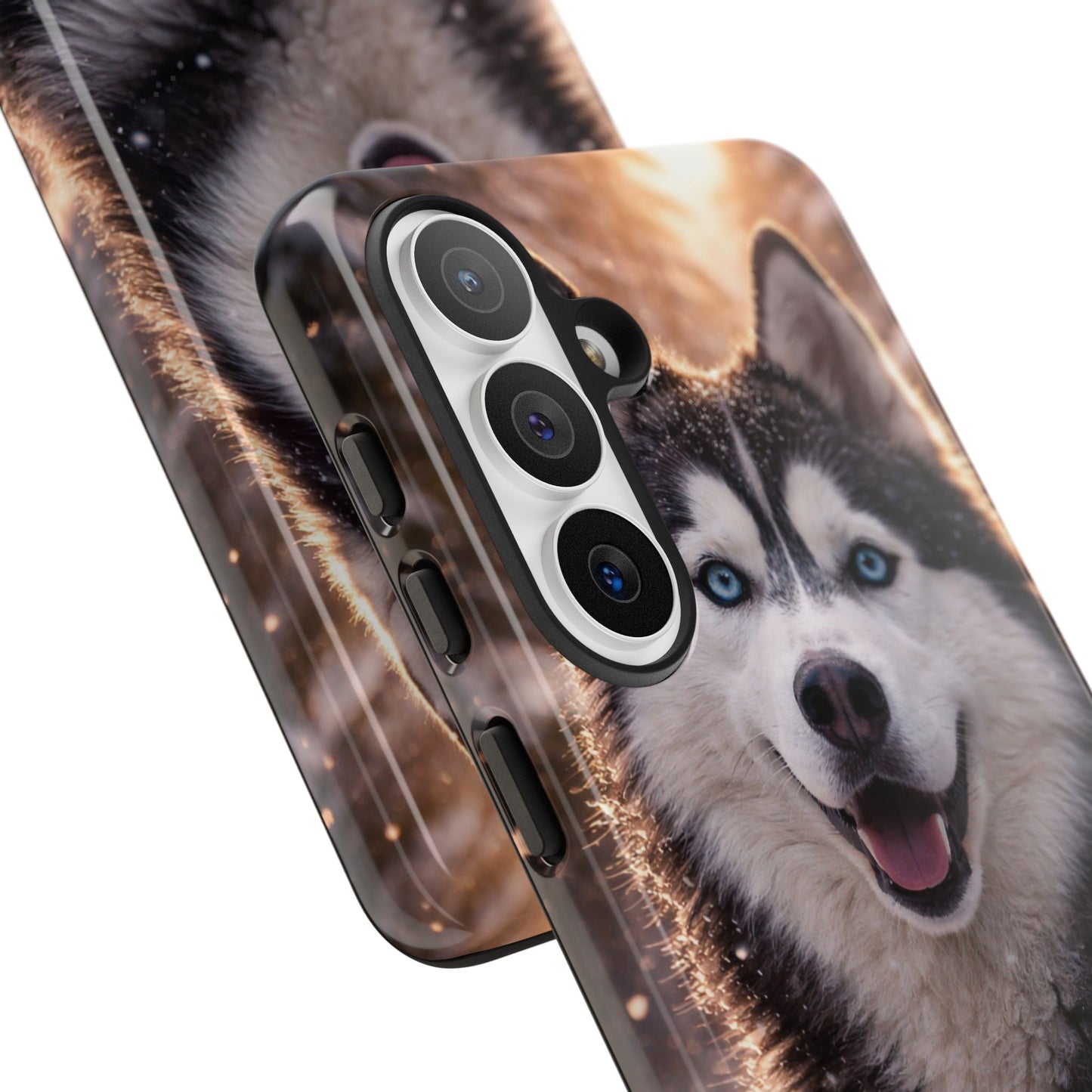 Siberian Husky Tough Phone Case | Blue Eyes Dog Cover Protective iPhone Case