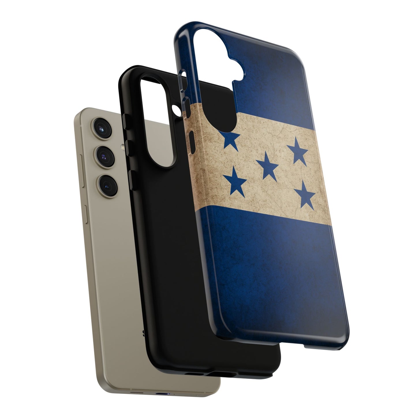 Honduras Flag Phone Case | Vintage Honduran Flag iPhone & Samsung Tough Protective Case