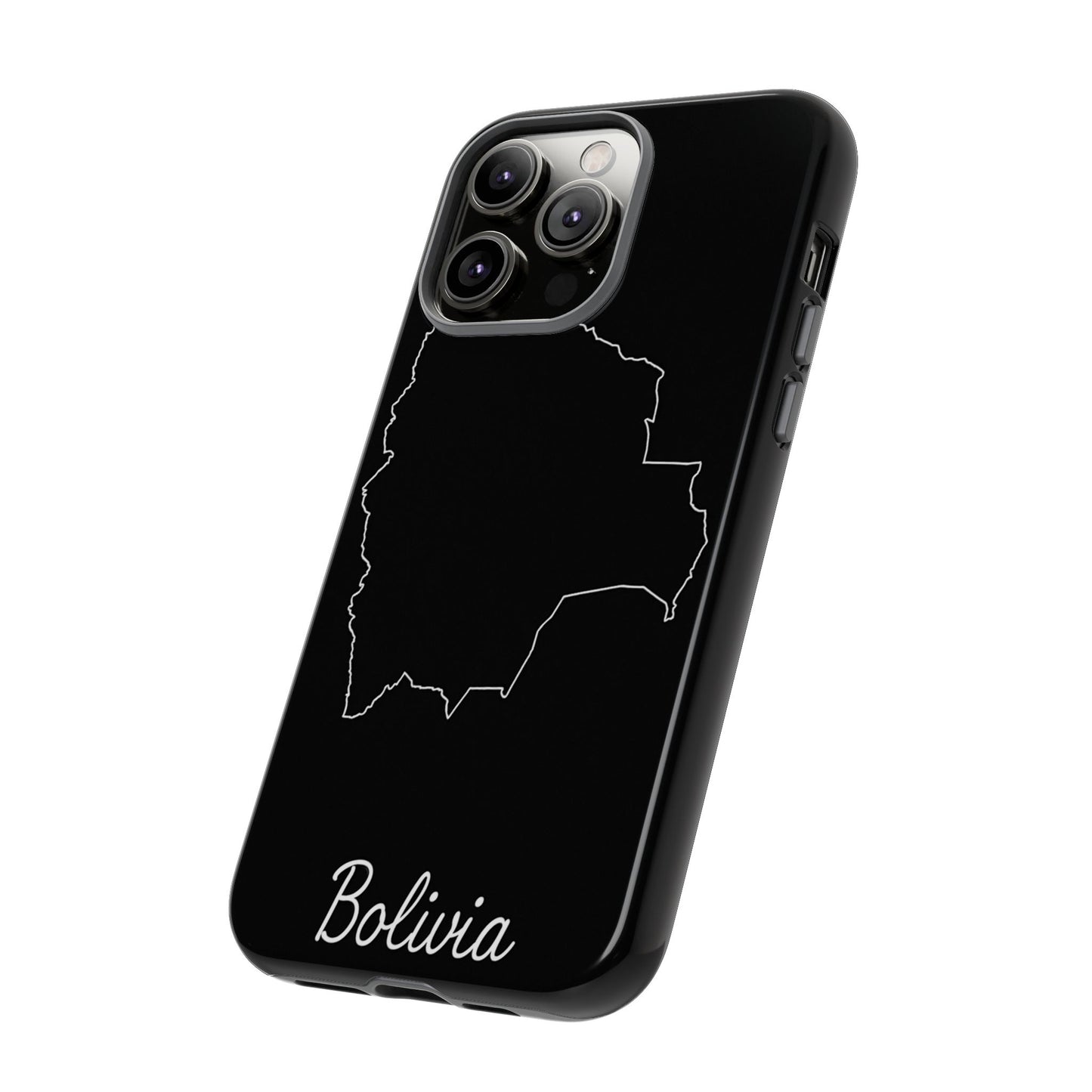 Bolivia Outline Phone Case – Minimal Country Map Tough Cover