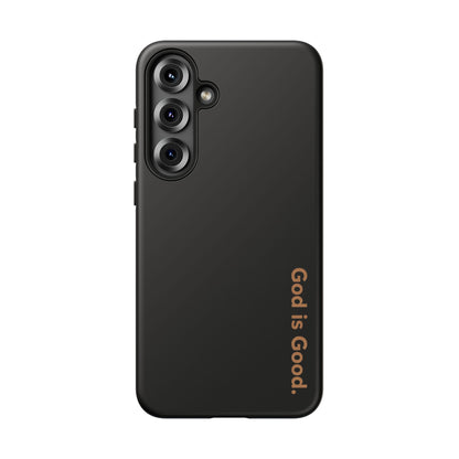 God Is Good Phone Case Minimal Aesthetic Christian Tough Cover