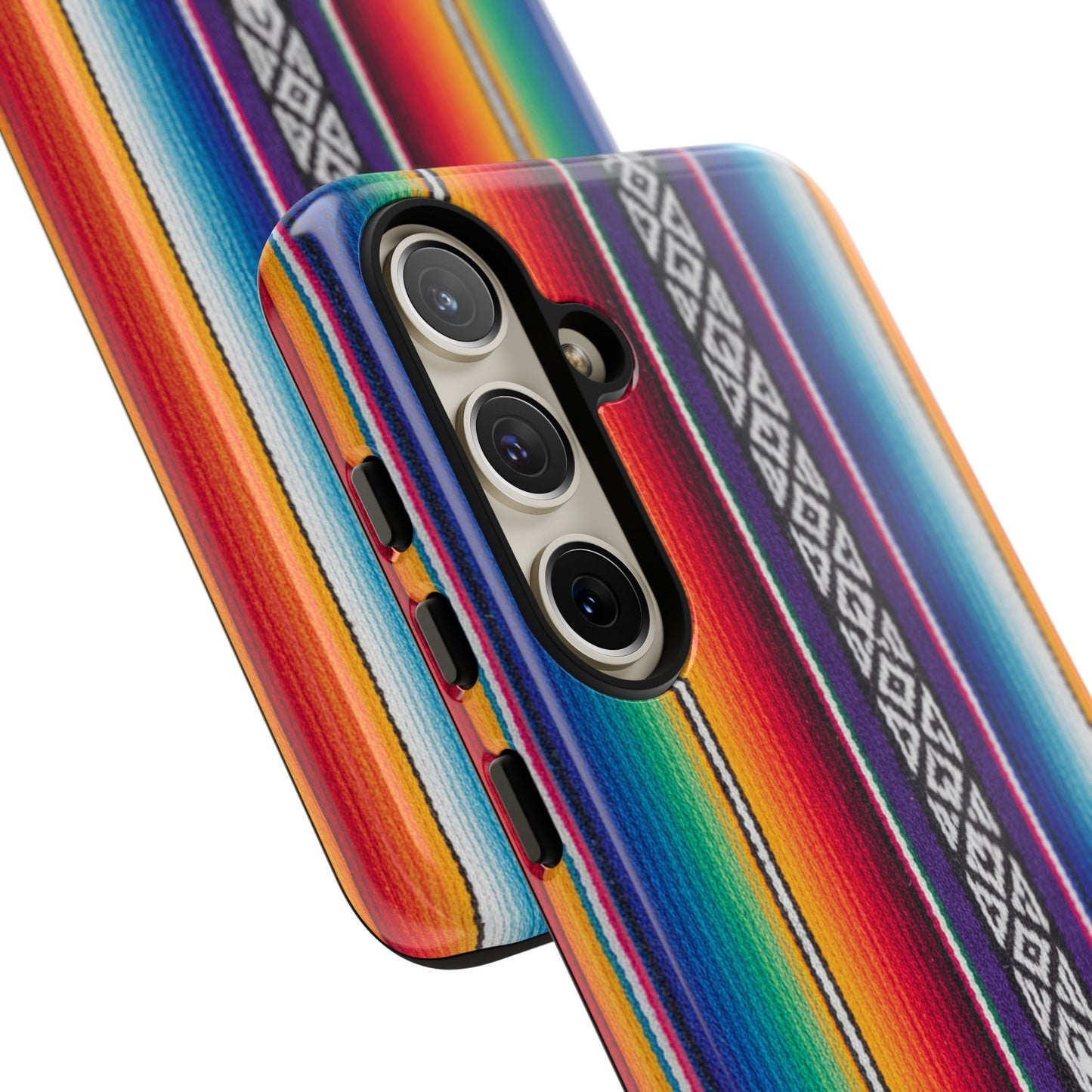 Serape Stripe Phone Case – Colorful Mexican Blanket Pattern Tough Case