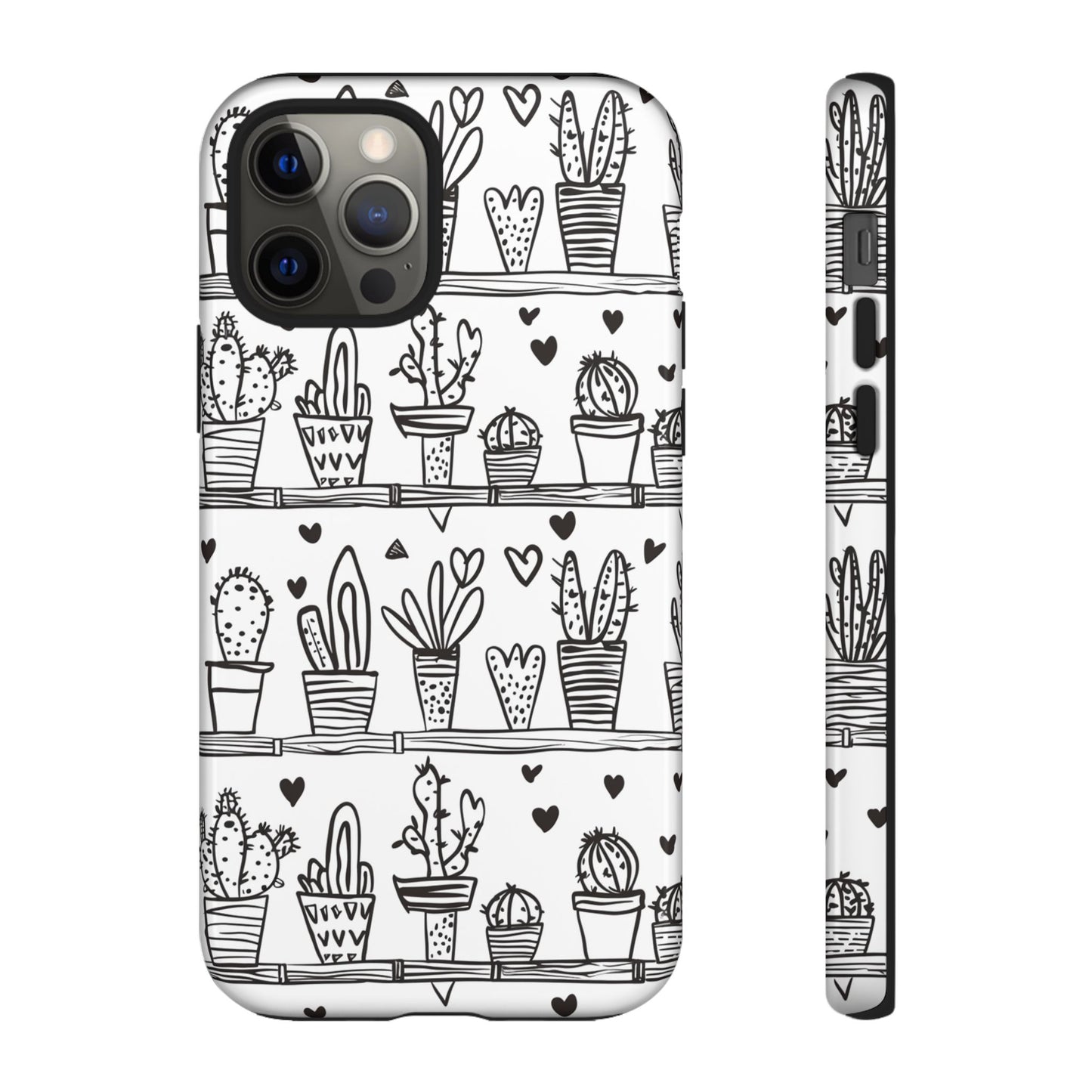 Cactus Succulent Phone Case Cute Plant Aesthetic iPhone Samsung Cover