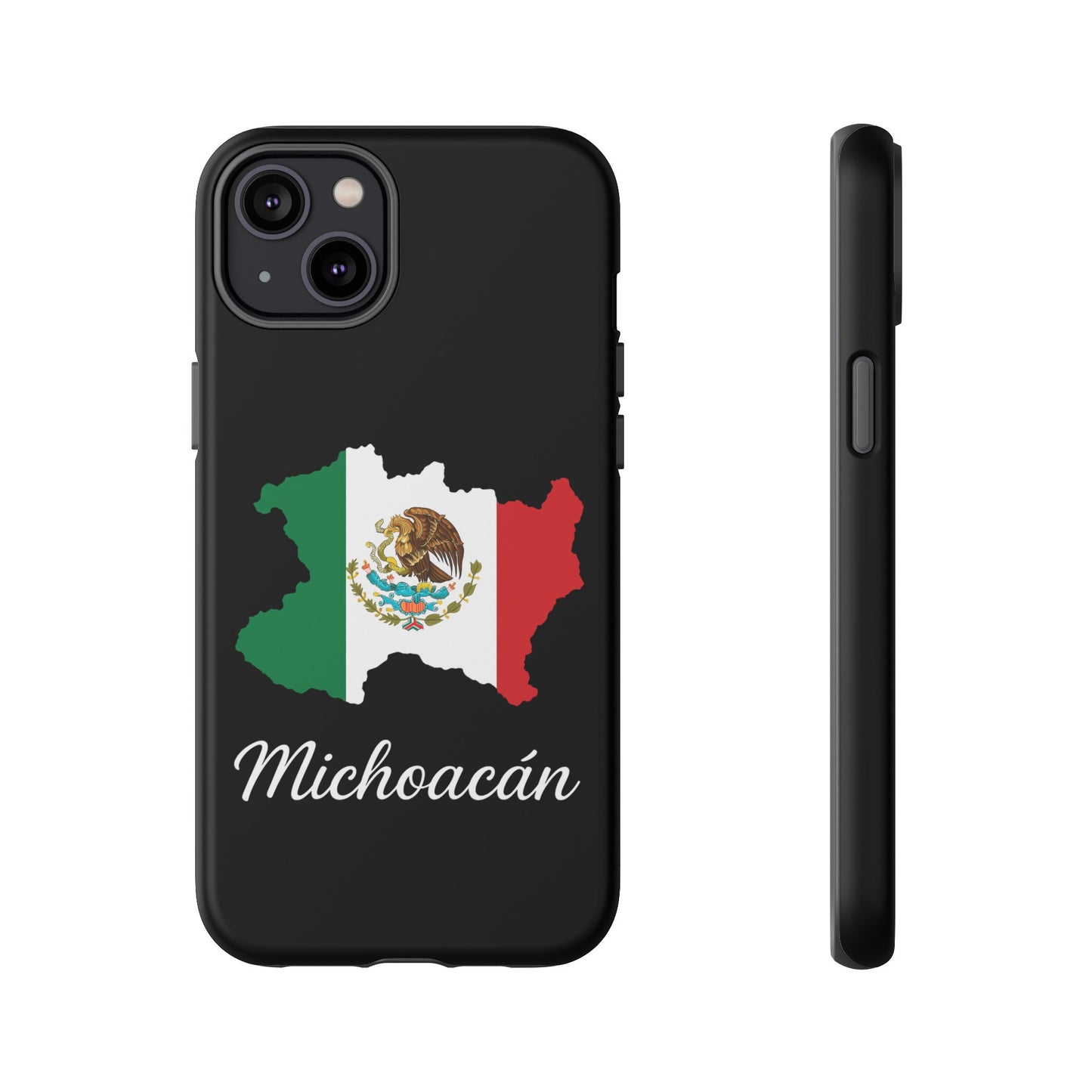 Michoacán Mexico Flag Map Phone Case | Mexican American Pride Tough Case for iPhone & Samsung