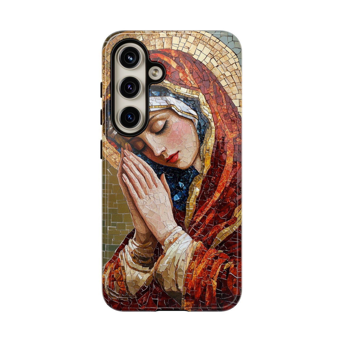Virgin Mary Phone Case, Catholic Phone Case, Christian Aesthetic Case, Religious iPhone Case, Saint Art Case, Faith Gift