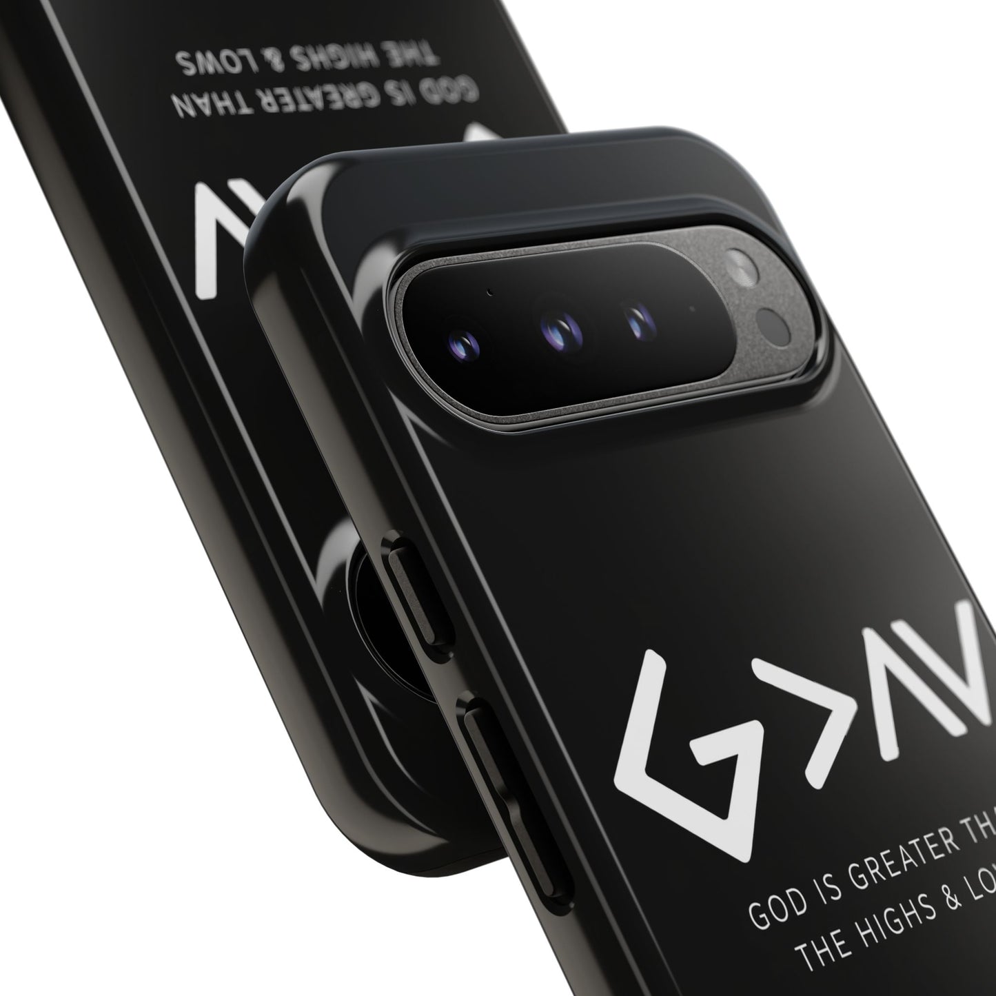God Is Greater Than The Highs & Lows G>∧∨ Christian Phone Case