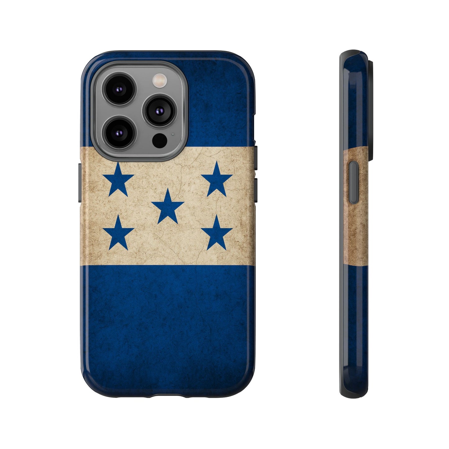 Honduras Flag Phone Case | Vintage Honduran Flag iPhone & Samsung Tough Protective Case