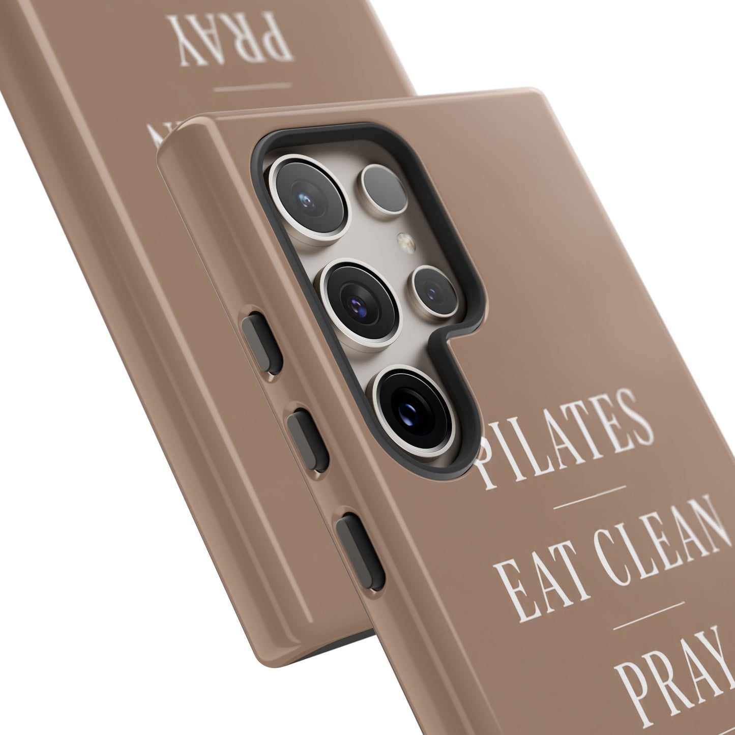 Pilates Phone Case | Eat Clean Pray Sleep Repeat Aesthetic | Wellness Girl Gift