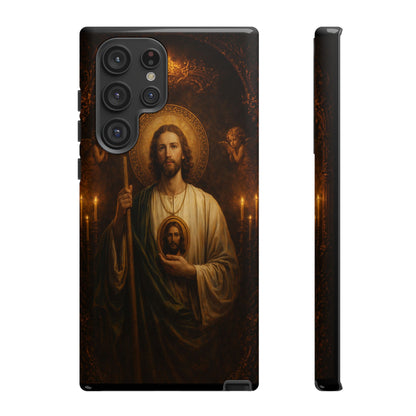 San Judas Phone Case Saint Jude Catholic Saint Religious Art Portrait Tough