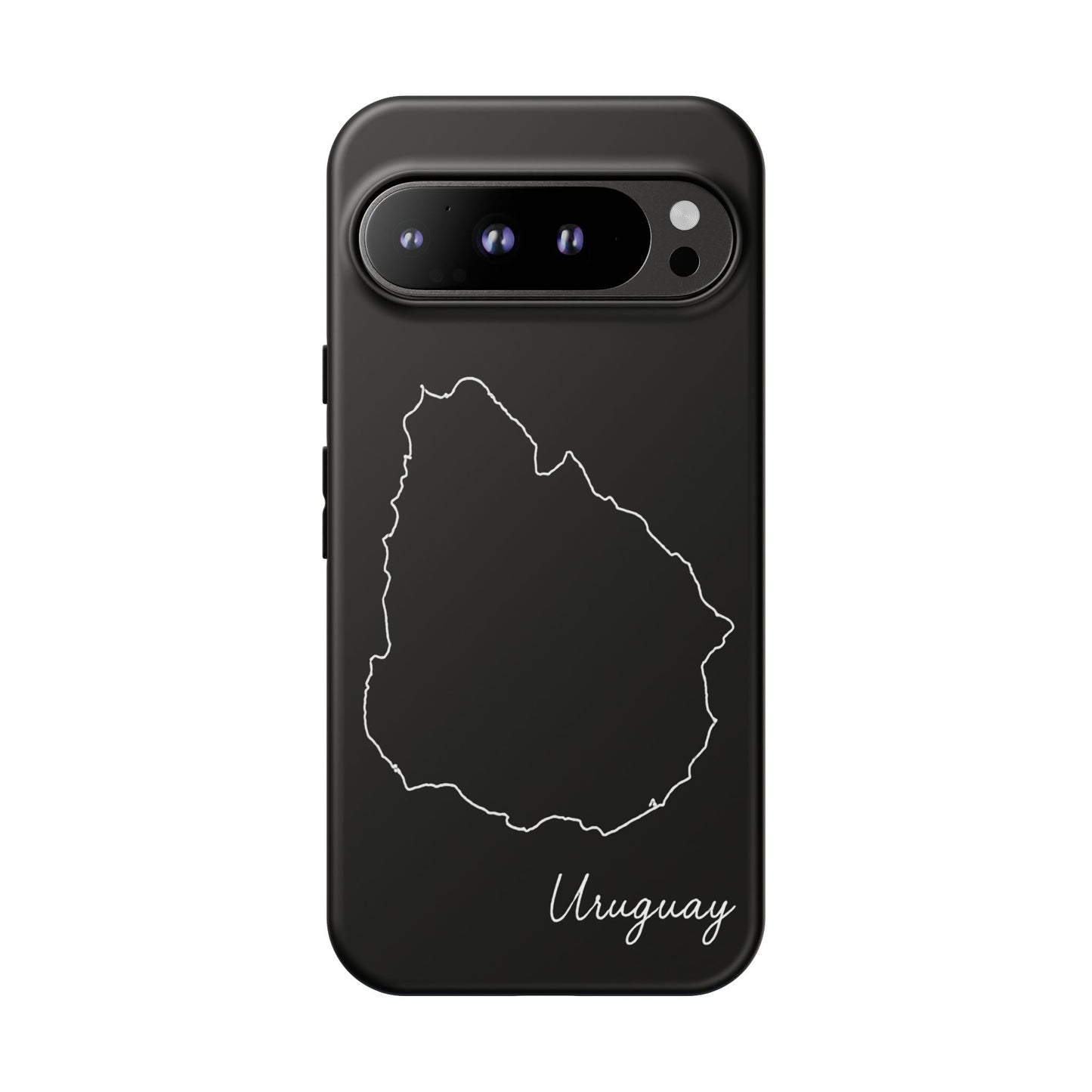 Uruguay Outline Phone Case – Minimal Country Map Tough Case (iPhone, Samsung, Pixel)