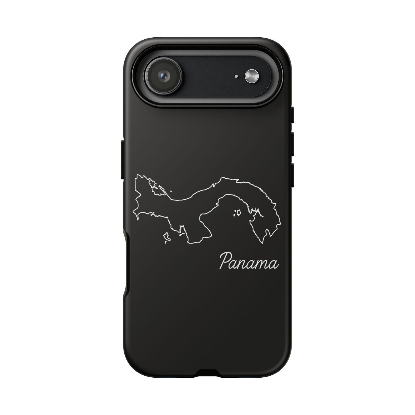 Panama Outline Phone Case – Minimal Country Map Tough Case (iPhone, Samsung, Pixel)