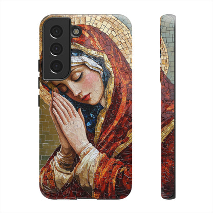 Virgin Mary Phone Case, Catholic Phone Case, Christian Aesthetic Case, Religious iPhone Case, Saint Art Case, Faith Gift