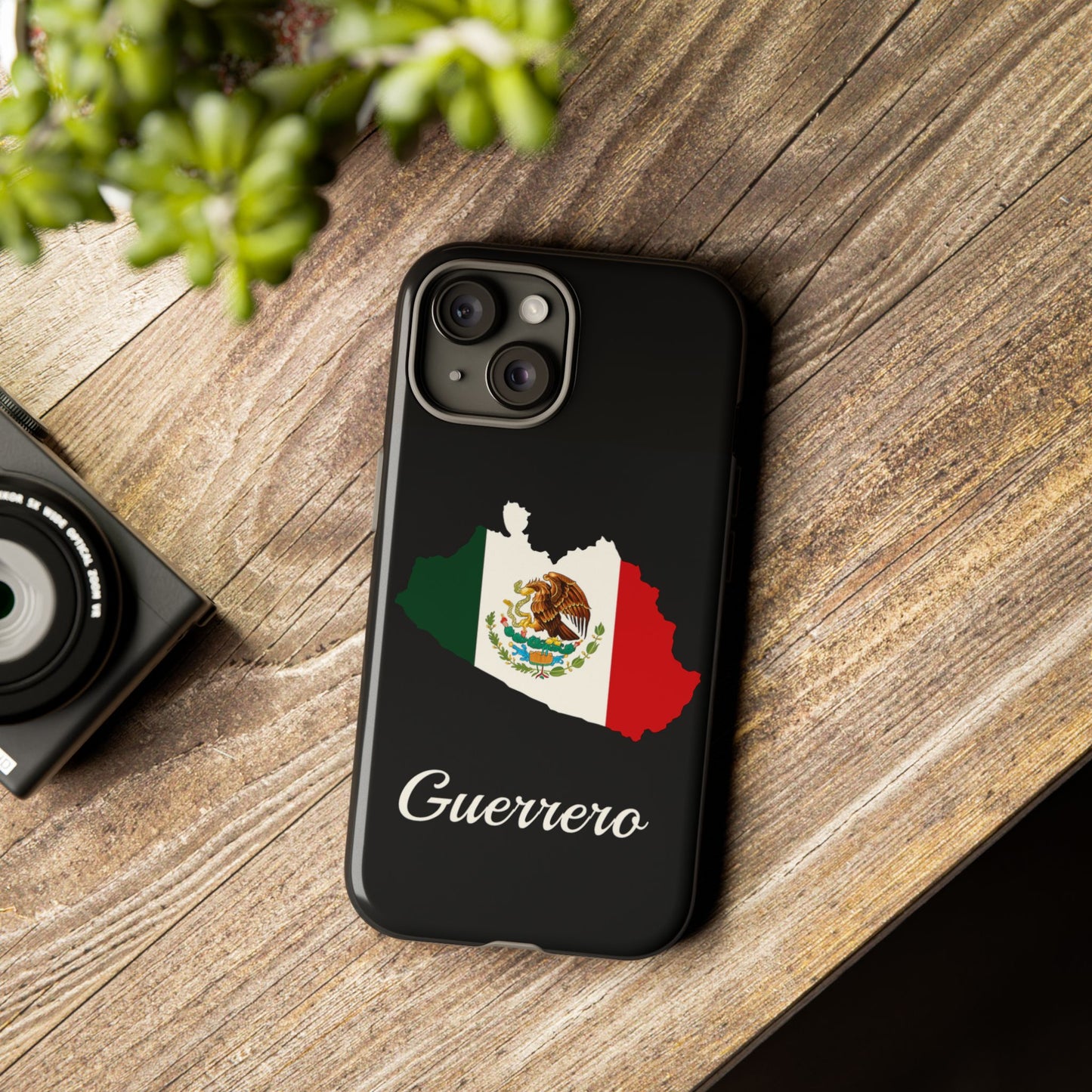 Guerrero Mexico Flag Map Phone Case | Mexican American Pride Tough Case for iPhone & Samsung