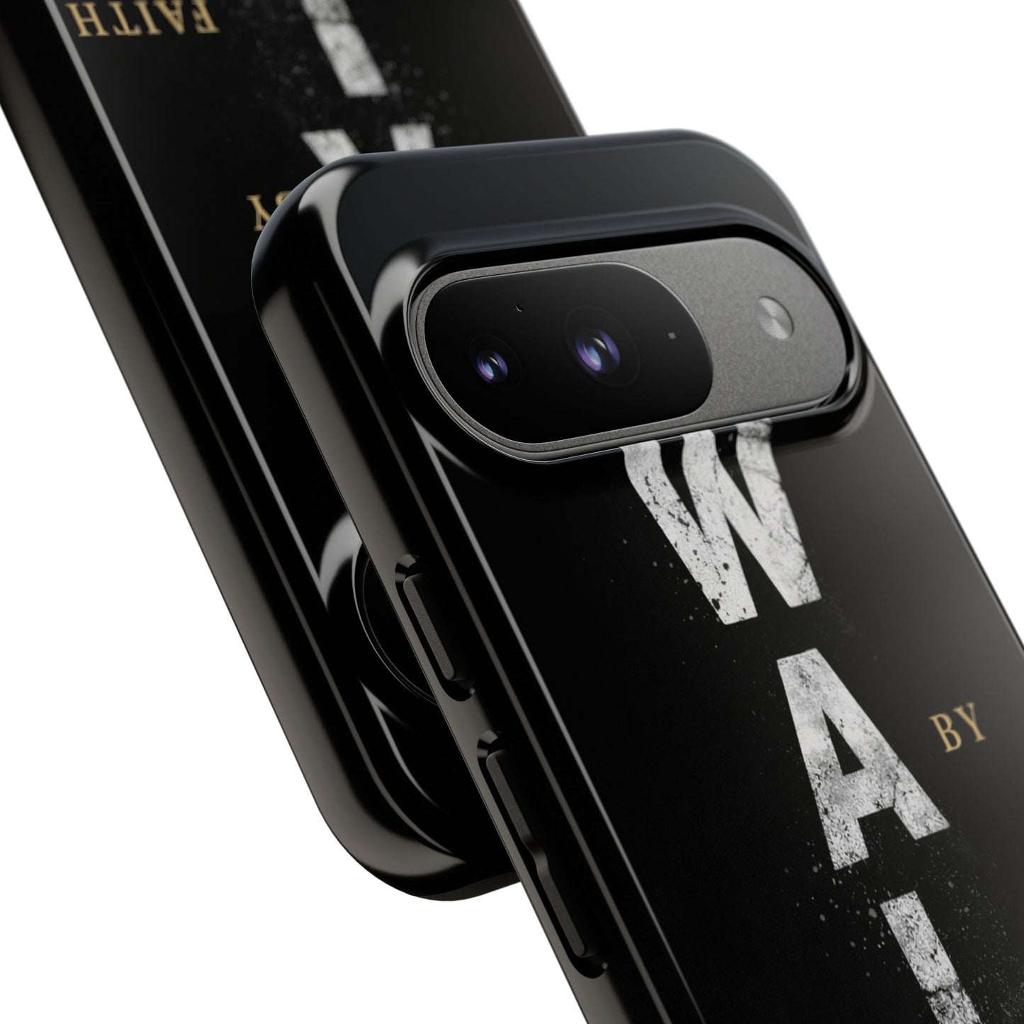 Walk by Faith Not by Sight Christian Phone Case Bible Verse Faith Cover