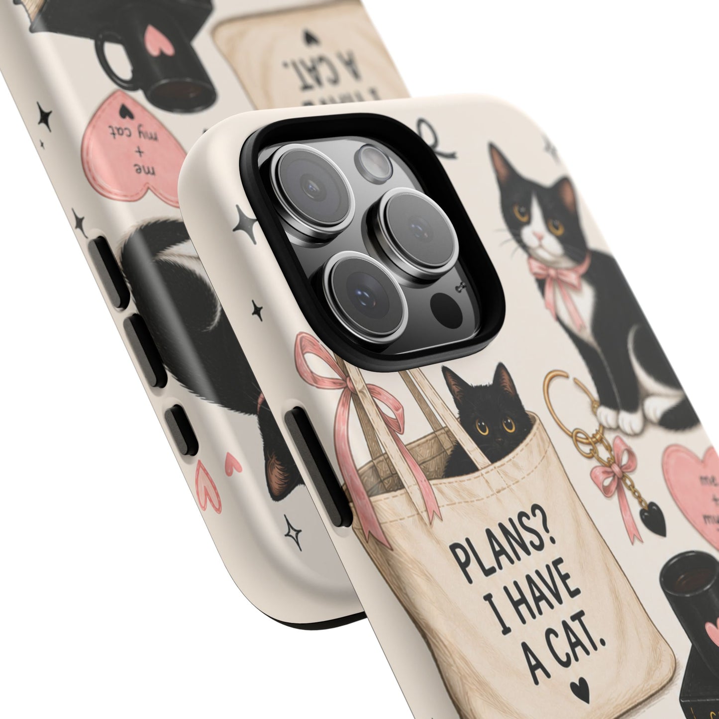 Cat Lover Phone Case | Plans? I Have A Cat Cute Aesthetic Cover