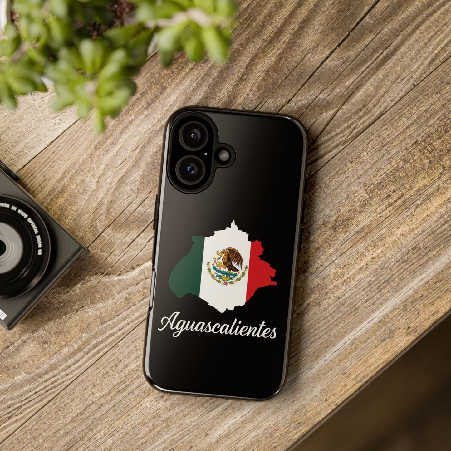 Aguascalientes Mexico Flag Map Phone Case | Mexican American Pride Tough Case for iPhone & Samsung