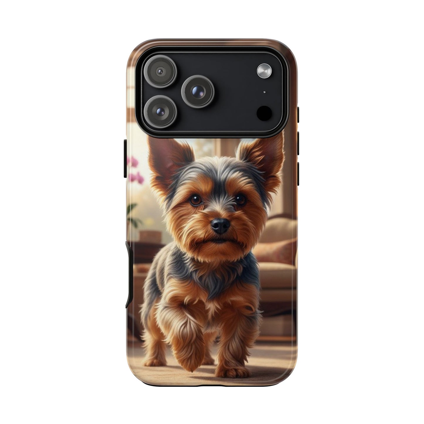 Yorkshire Terrier Phone Case – Cute Yorkie Puppy Tough Case (iPhone, Samsung, Pixel)