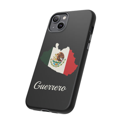 Guerrero Mexico Flag Map Phone Case | Mexican American Pride Tough Case for iPhone & Samsung