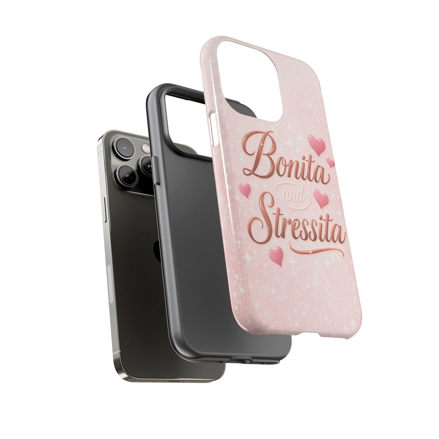 Bonita Stressita Phone Case Cute Latina Aesthetic Pink Coquette Case