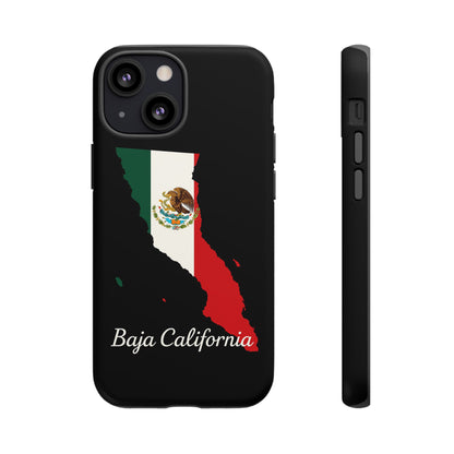 Baja California Mexico Flag Map Phone Case | Mexican American Pride Tough Case for iPhone & Samsung