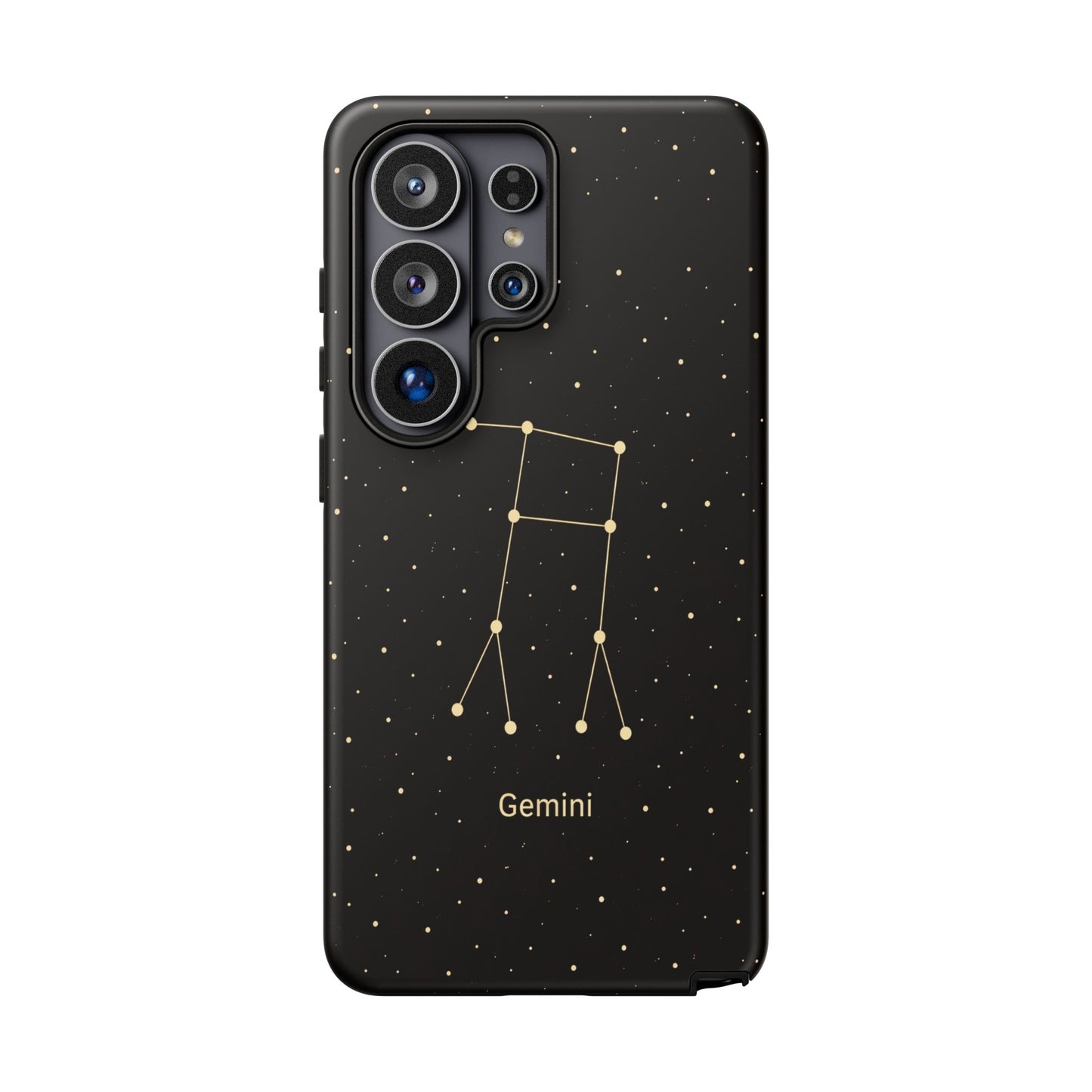Gemini Zodiac Constellation Phone Case – Luxe Gold Celestial Cover
