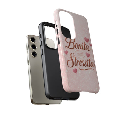Bonita Stressita Phone Case Cute Latina Aesthetic Pink Coquette Case