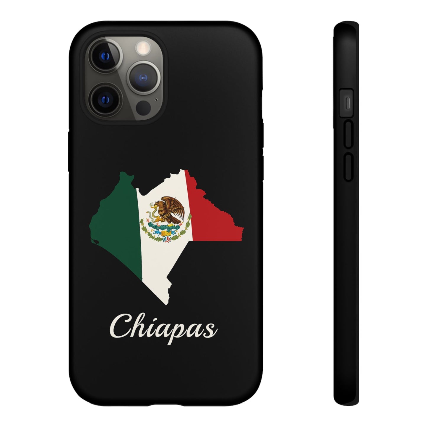 Chiapas Mexico Flag Map Phone Case | Mexican American Pride Tough Case for iPhone & Samsung