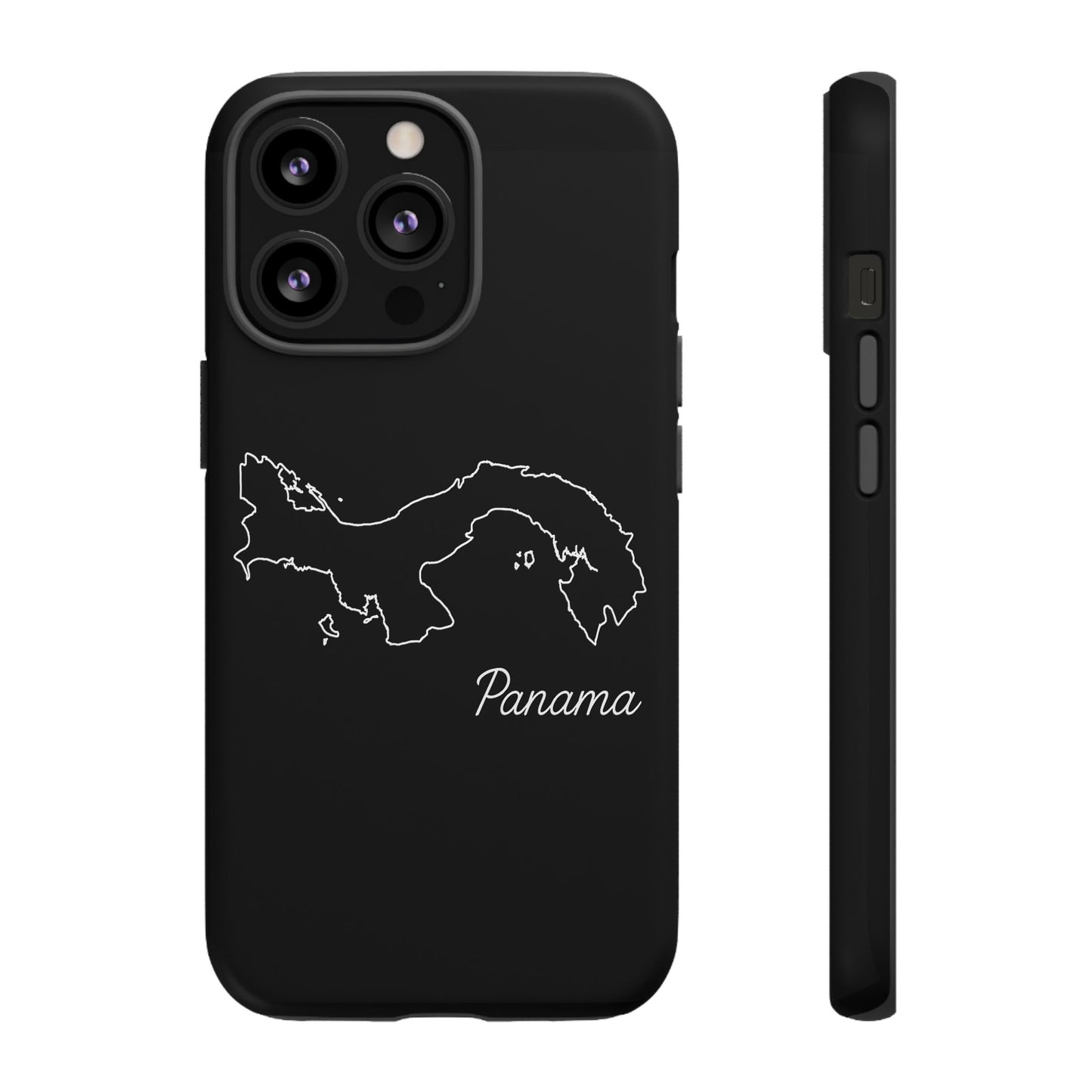 Panama Outline Phone Case – Minimal Country Map Tough Case (iPhone, Samsung, Pixel)