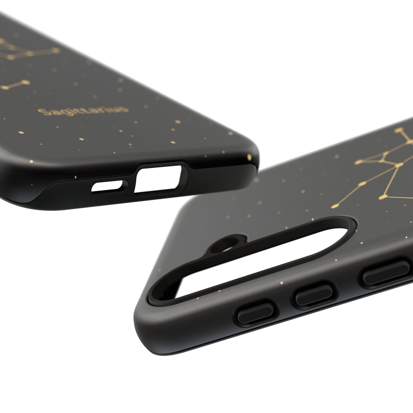 Sagittarius Zodiac Constellation Phone Case – Luxe Gold Celestial Cover