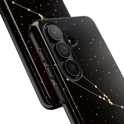 Taurus Zodiac Constellation Phone Case – Luxe Gold Celestial Cover