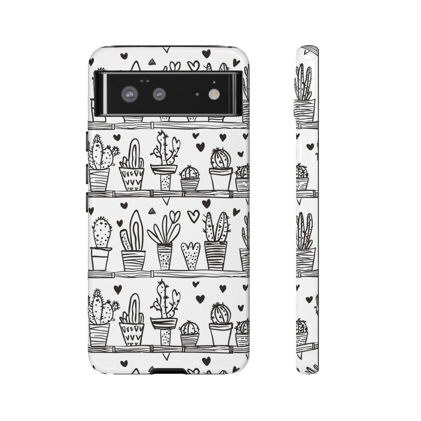 Cactus Succulent Phone Case Cute Plant Aesthetic iPhone Samsung Cover