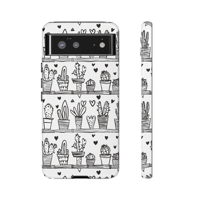 Cactus Succulent Phone Case Cute Plant Aesthetic iPhone Samsung Cover