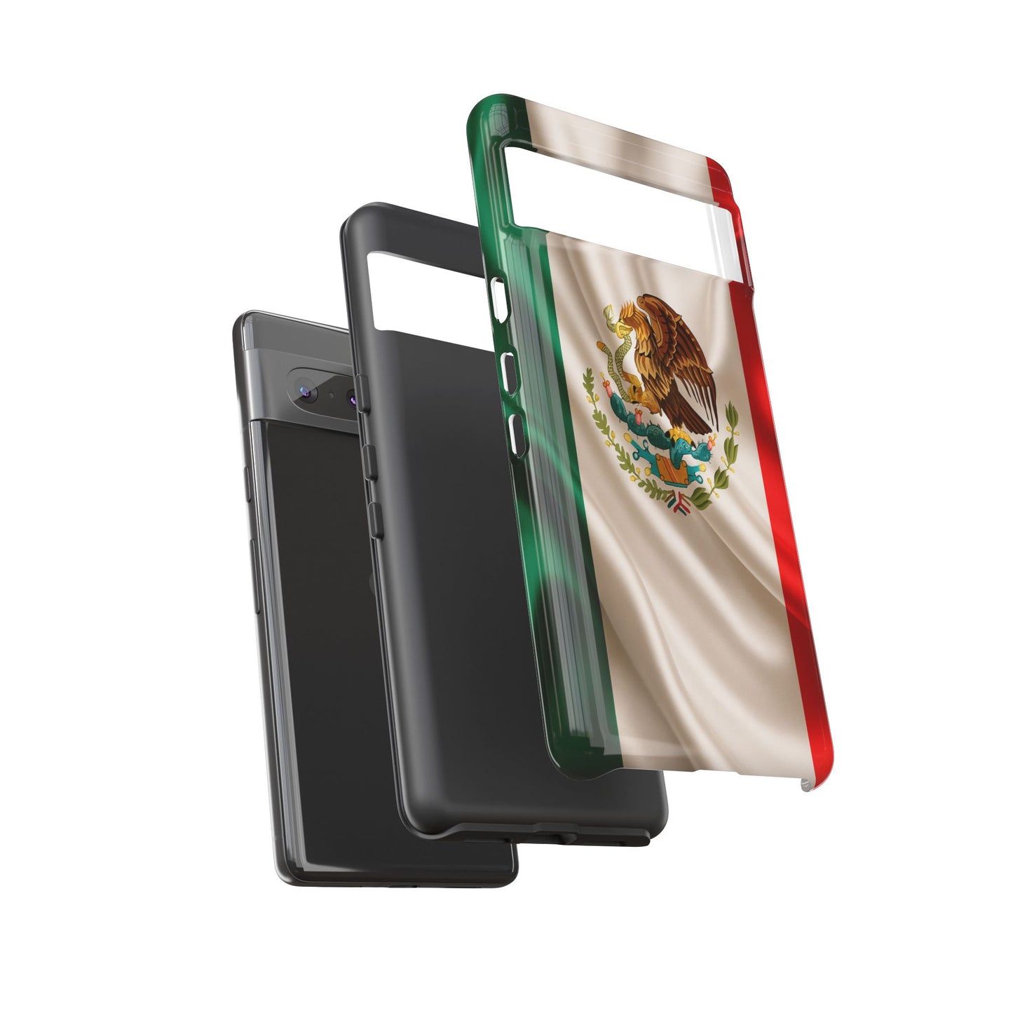 Mexico Flag Phone Case | Mexican Pride iPhone & Samsung Case | Tricolor Aesthetic Tough Protective Cover