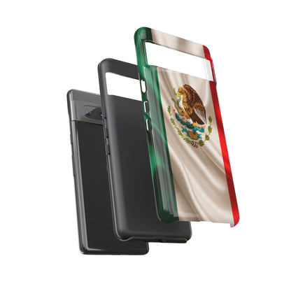 Mexico Flag Phone Case | Mexican Pride iPhone & Samsung Case | Tricolor Aesthetic Tough Protective Cover
