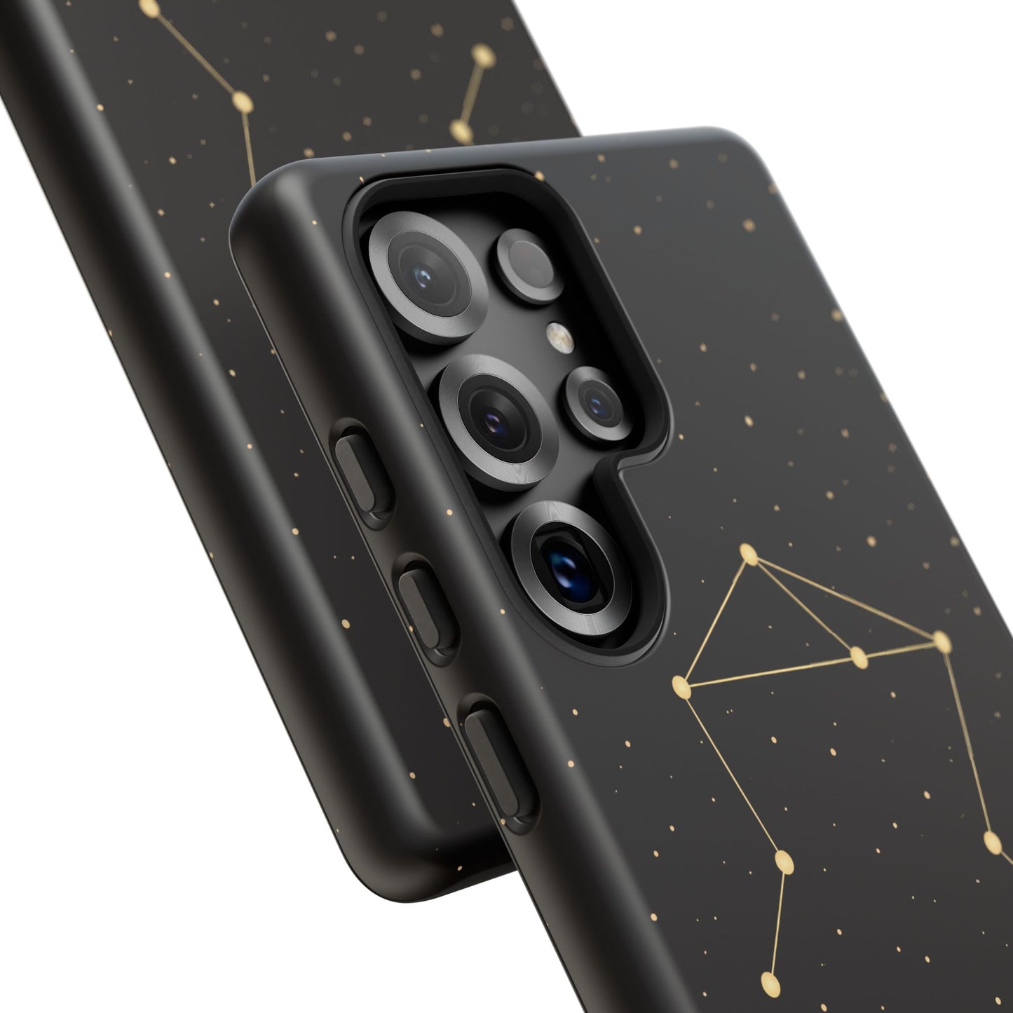 Libra Zodiac Constellation Phone Case – Luxe Gold Celestial Cover