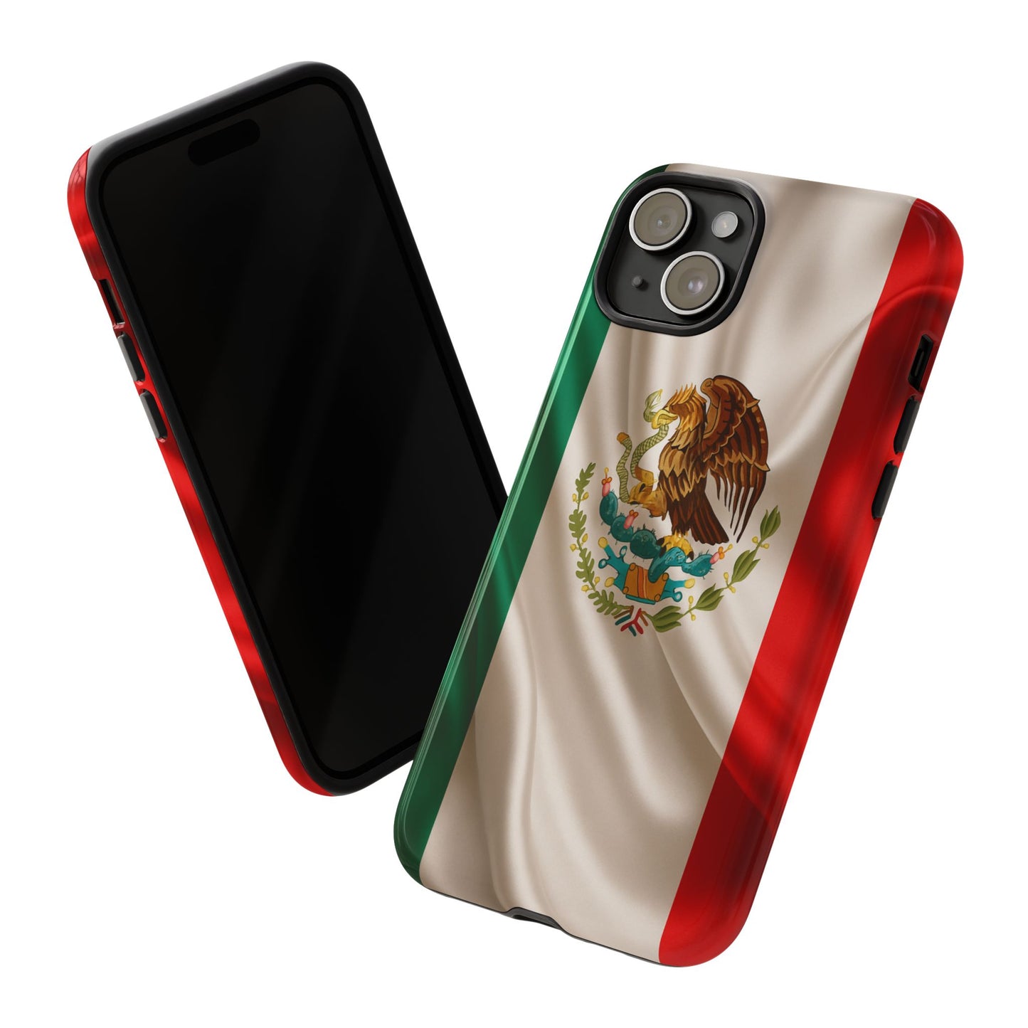 Mexico Flag Phone Case | Mexican Pride iPhone & Samsung Case | Tricolor Aesthetic Tough Protective Cover