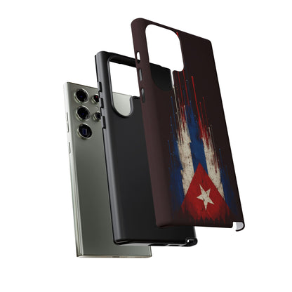 Cuban Flag Phone Case | Cuba Flag Tough Case | Patriotic Cuban Pride iPhone Samsung Protective Cover