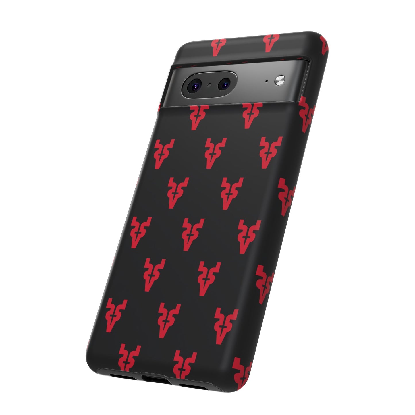 Mazatlán Bull Phone Case – Black Red Streetwear Tough Shockproof Cover