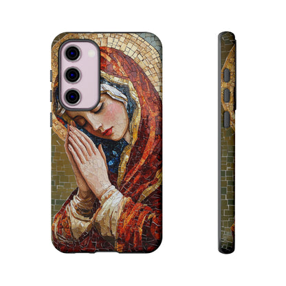 Virgin Mary Phone Case, Catholic Phone Case, Christian Aesthetic Case, Religious iPhone Case, Saint Art Case, Faith Gift
