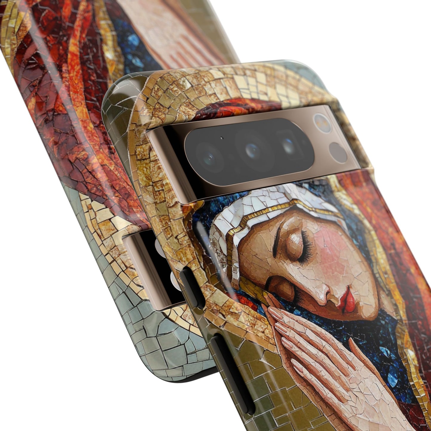 Virgin Mary Phone Case, Catholic Phone Case, Christian Aesthetic Case, Religious iPhone Case, Saint Art Case, Faith Gift