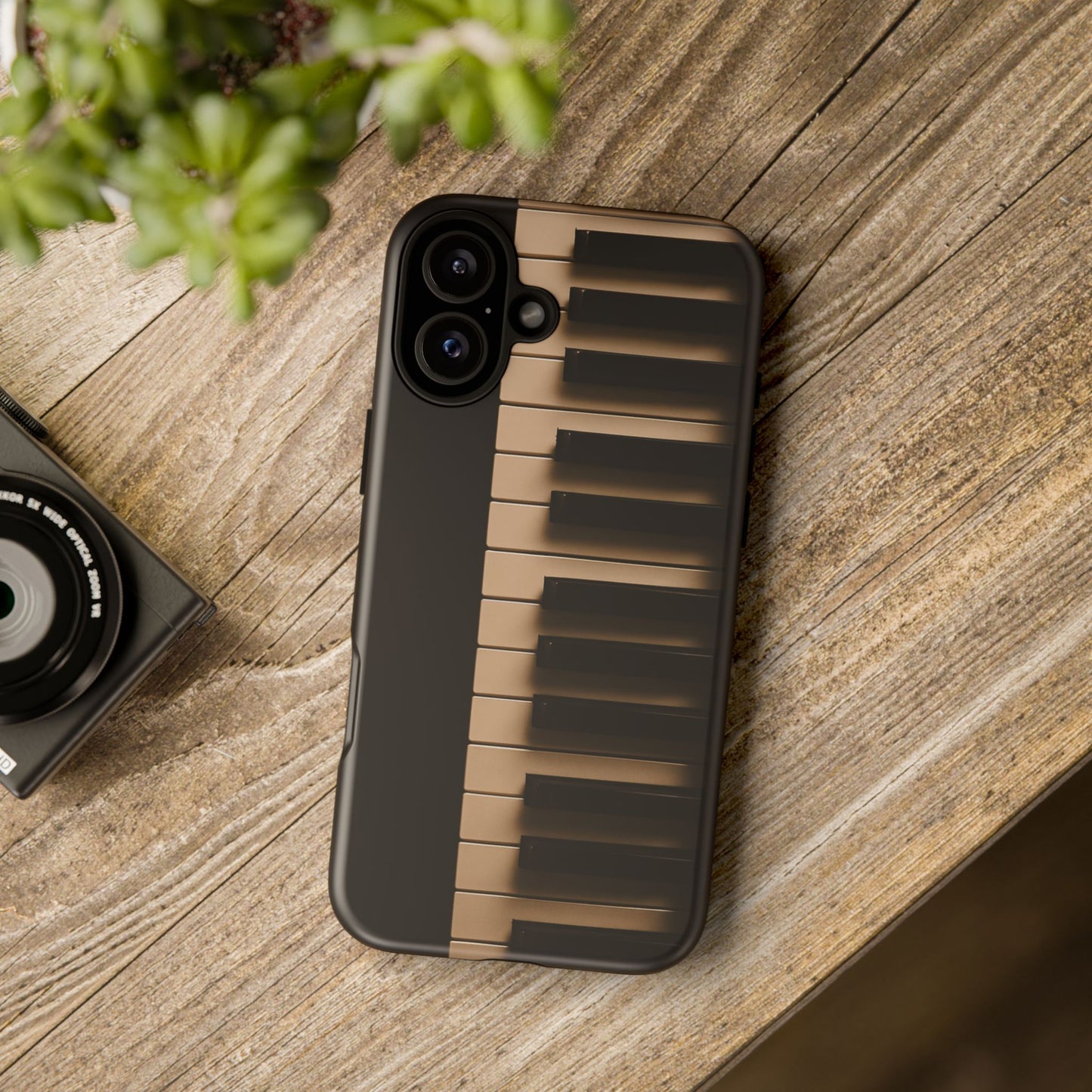 Piano Phone Case – Piano Keyboard Tough Case for Musicians (iPhone, Samsung, Pixel)