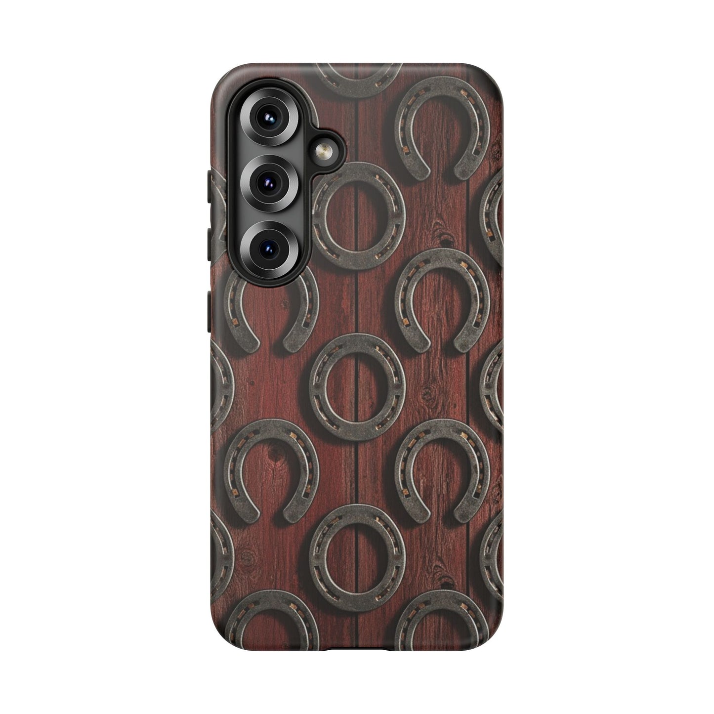 Rustic Horseshoe Western Phone Case – Cowboy Country Ranch Tough Case