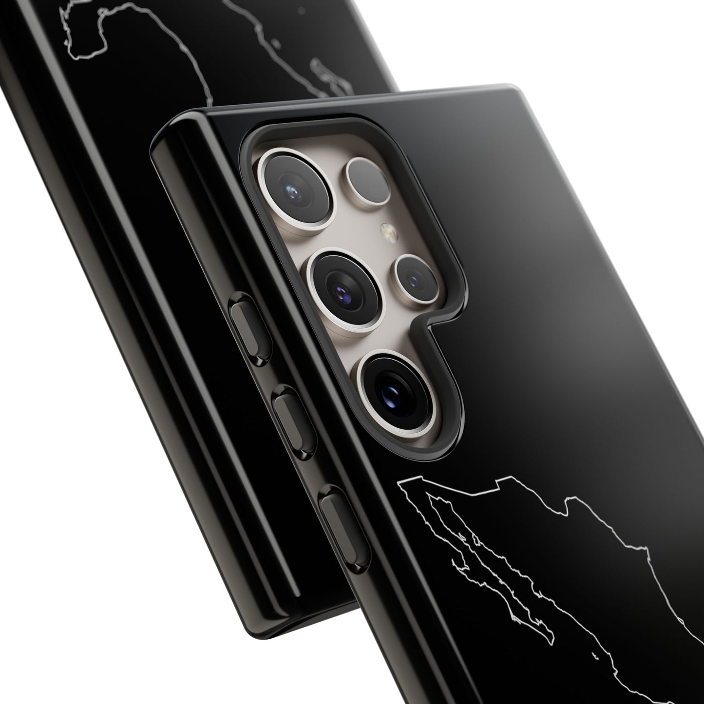 Mexico Outline Phone Case – Minimal Country Map Tough Case (iPhone, Samsung, Pixel)