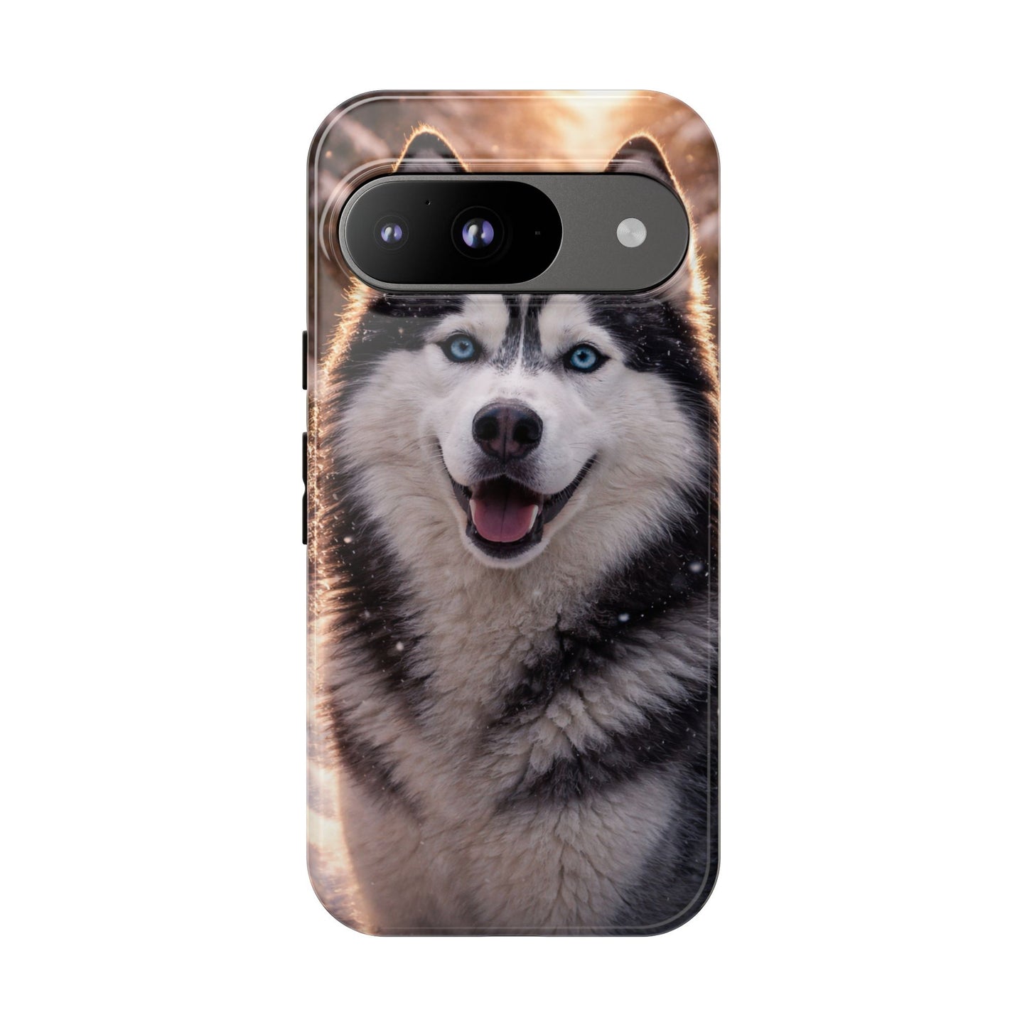 Siberian Husky Tough Phone Case | Blue Eyes Dog Cover Protective iPhone Case