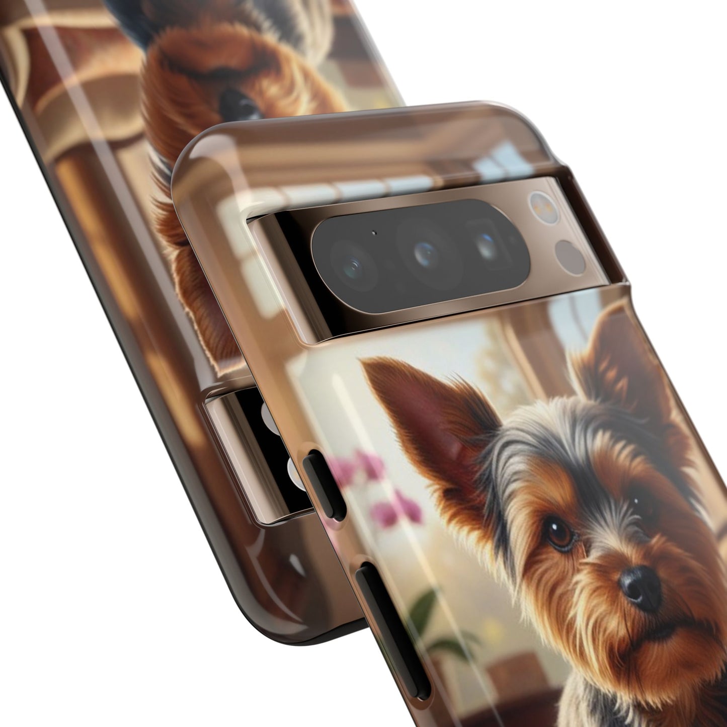 Yorkshire Terrier Phone Case – Cute Yorkie Puppy Tough Case (iPhone, Samsung, Pixel)