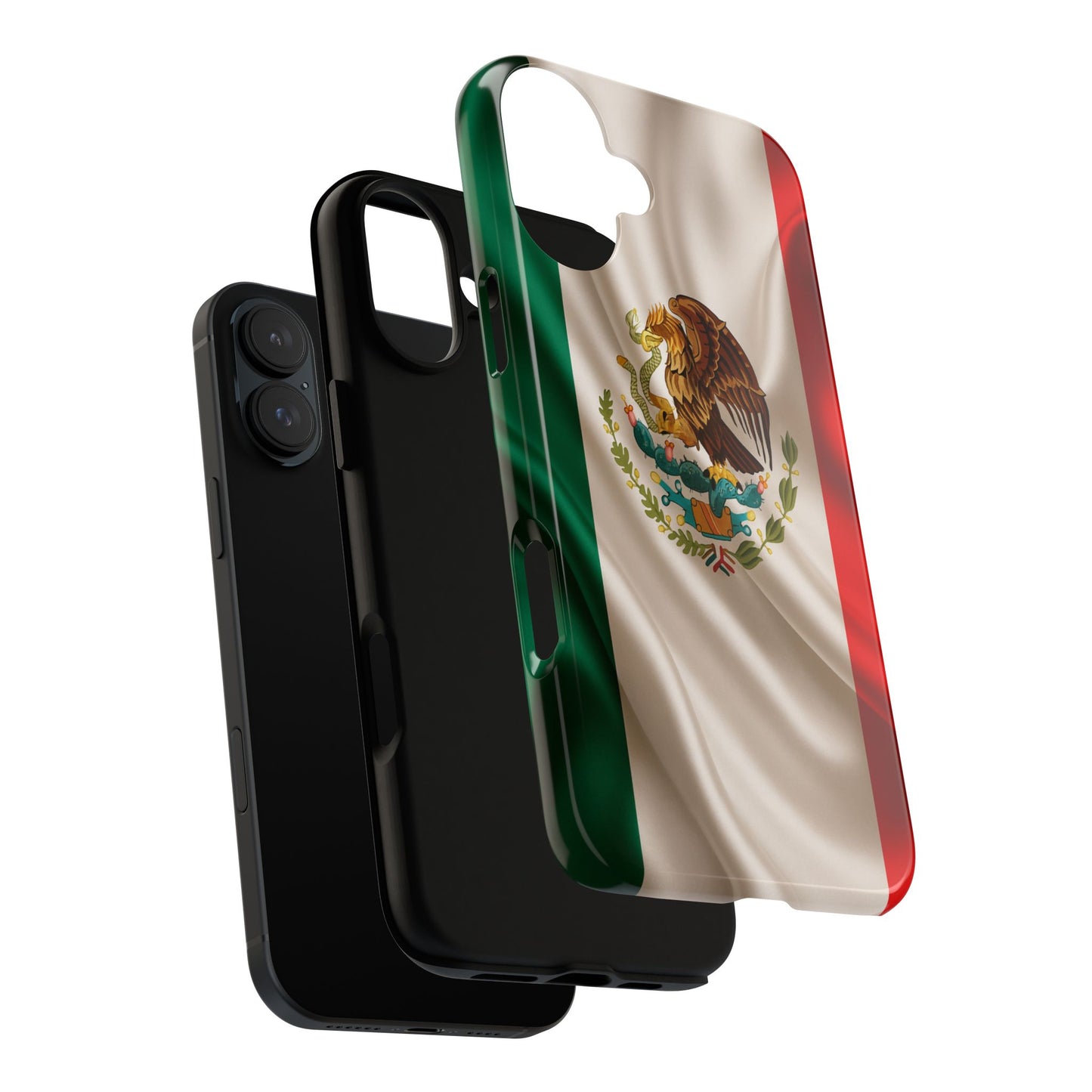 Mexico Flag Phone Case | Mexican Pride iPhone & Samsung Case | Tricolor Aesthetic Tough Protective Cover