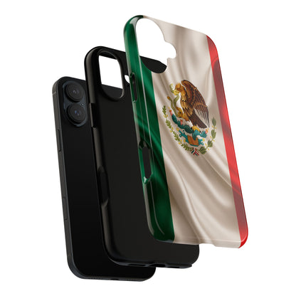 Mexico Flag Phone Case | Mexican Pride iPhone & Samsung Case | Tricolor Aesthetic Tough Protective Cover