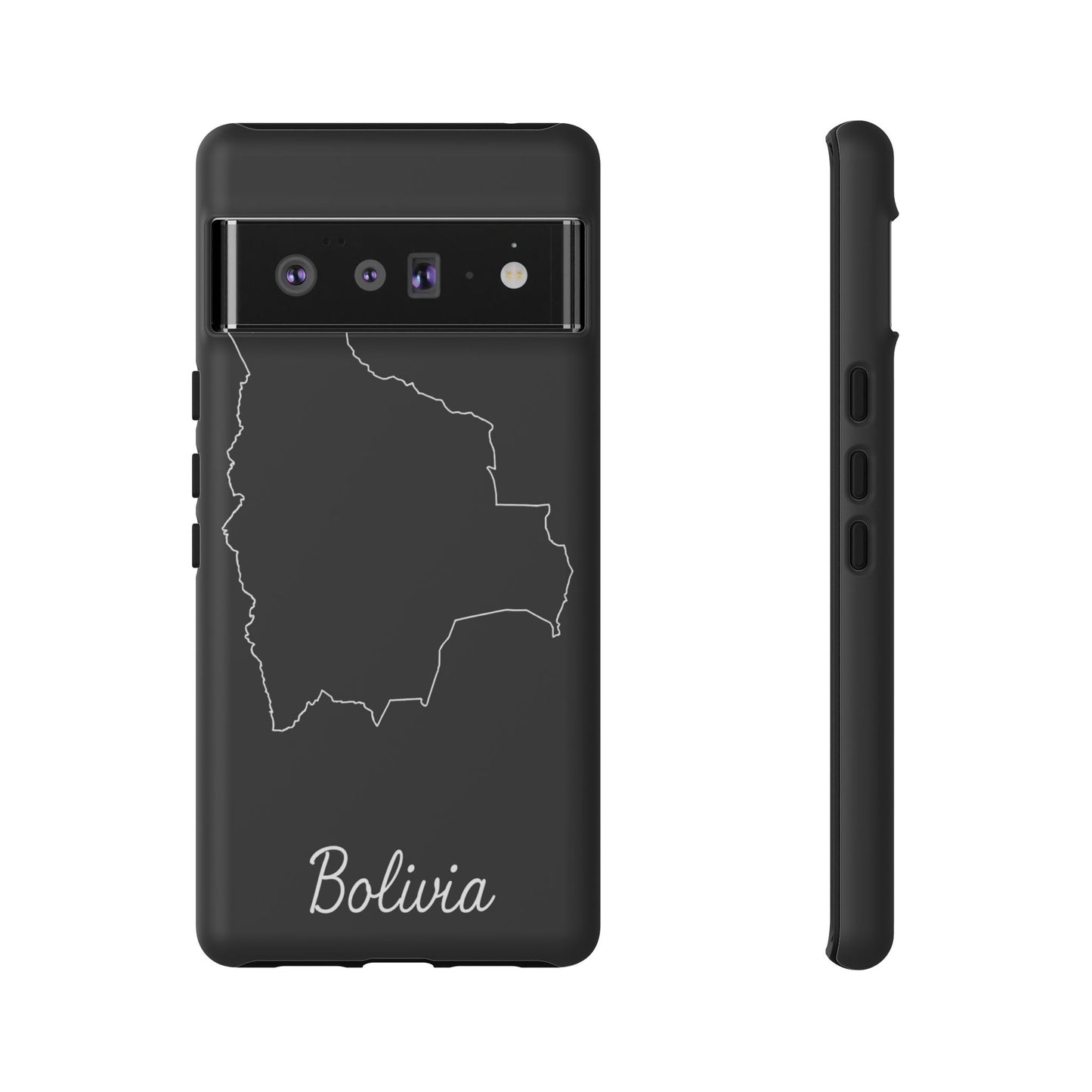 Bolivia Outline Phone Case – Minimal Country Map Tough Cover